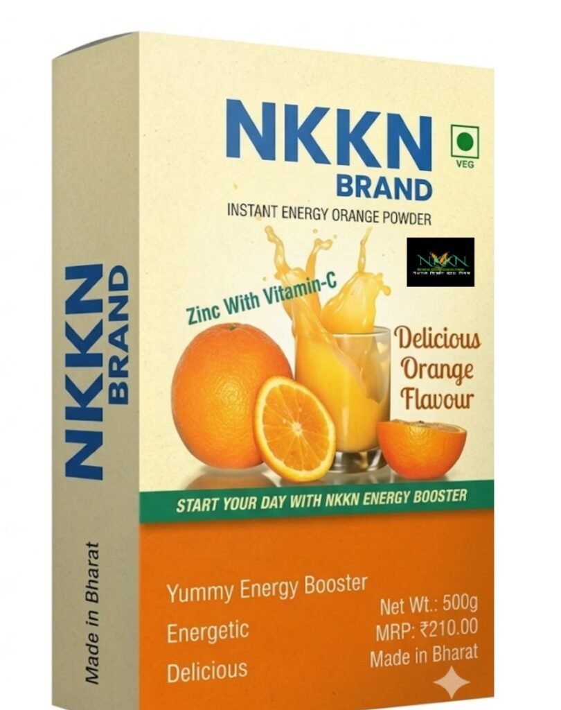 NKKN Brand Orange Flavour Drink